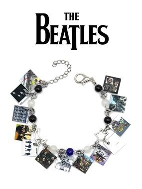 The Beatles Mini Album Charm Bracelet | Paul McCartney, John Lennon